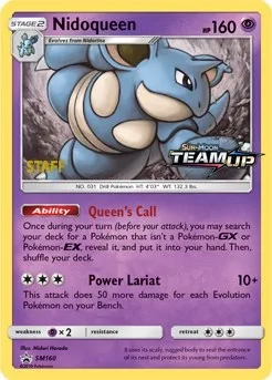 Nidoqueen (Prerelease) (Staff)