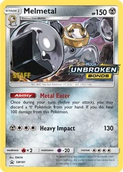 Melmetal (Prerelease) (Staff)