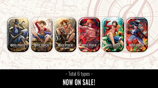 ONE PIECE CARD GAME Mini-tin Pack Set VOL.1