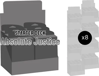 Starter Deck 6: Absolute Justice Display Case