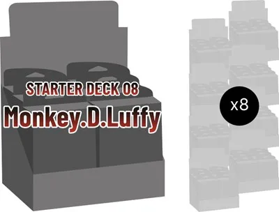 Starter Deck 8: Monkey.D.Luffy Display Case