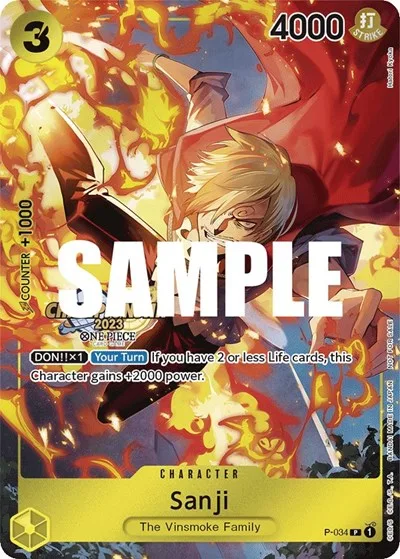 Sanji (CS 2023 Event Pack)