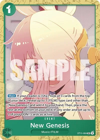 New Genesis (Starter Deck 11: Uta Deck Battle)