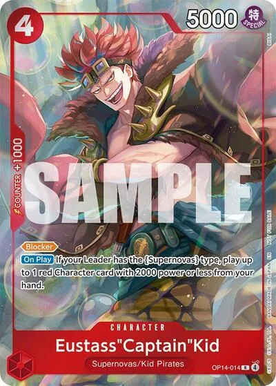 Eustass"Captain"Kid - OP14-014 (Dash Pack)