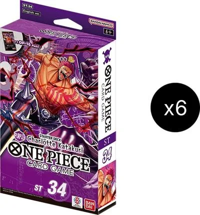 Starter Deck 34: PURPLE Charlotte Katakuri Display