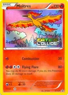 Moltres - XY127 (Prerelease) [Staff]