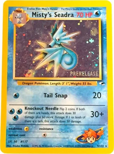 Misty's Seadra (Prerelease)