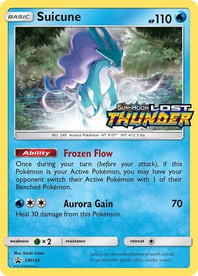 Suicune - SM149 (Prerelease)