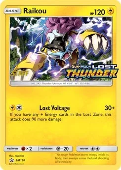 Raikou - SM150 (Prerelease) (Staff)