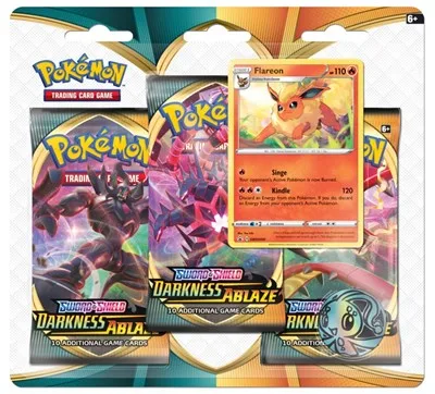 Darkness Ablaze 3 Pack Blister [Flareon]