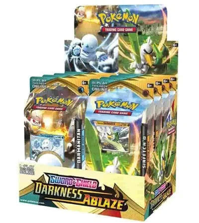 Darkness Ablaze Theme Deck Display