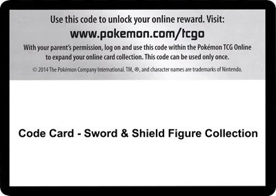 Code Card - Sword & Shield Figure Collection