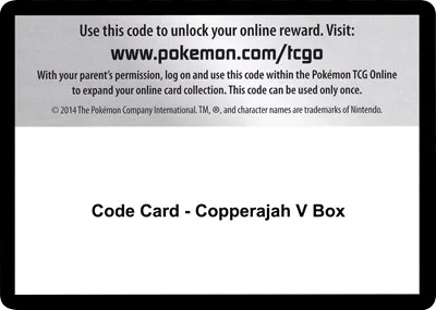 Code Card - Copperajah V Box