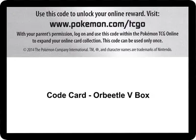 Code Card - Orbeetle V Box