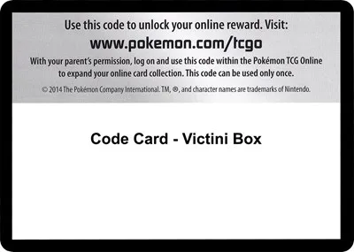 Code Card - Victini Box