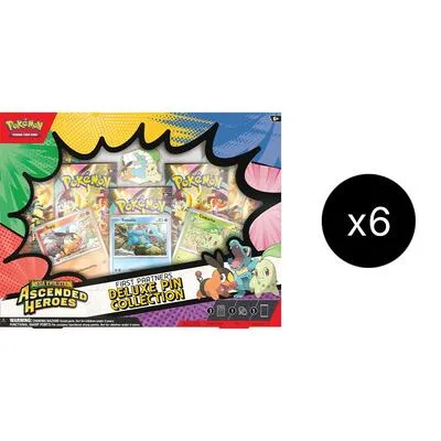 Ascended Heroes First Partners Deluxe Pin Collection Case