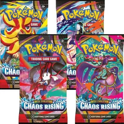 Chaos Rising Booster Pack Art Bundle [Set of 4]