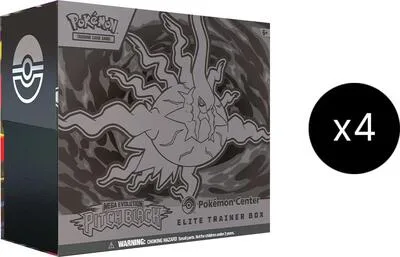 Pitch Black Pokemon Center Elite Trainer Box Case (Exclusive)