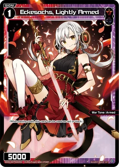 Eckesachs, Lightly Armed