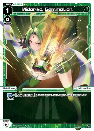 Midoriko, Gemmation