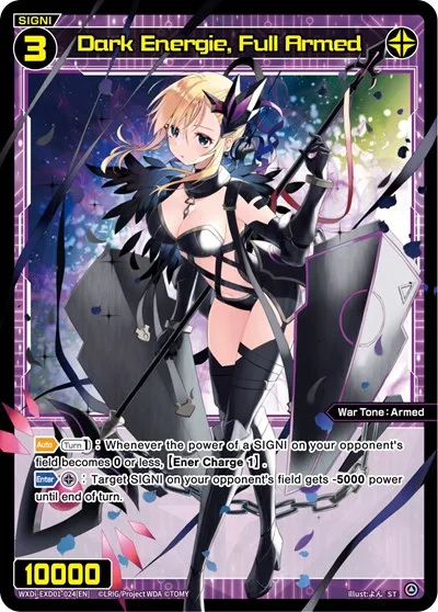 Dark Energie, Full Armed