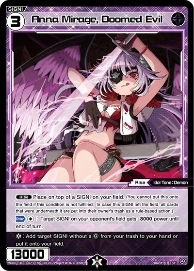 Anna Mirage, Doomed Evil