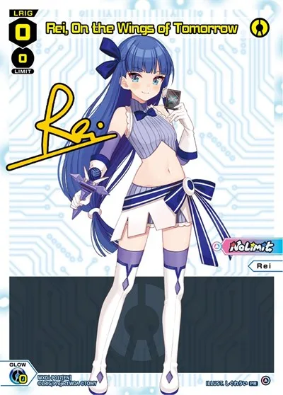 Rei, On the Wings of Tomorrow
