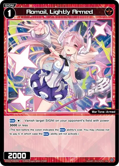 Romail, Lightly Armed (October 2022)