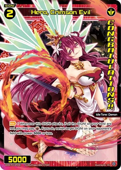 Hera, Crimson Evil (Diva GP) (Winner)