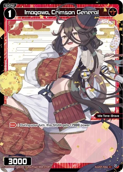 Imagawa, Crimson General (Parallel Foil)