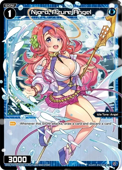Njord, Azure Angel (Parallel Foil)