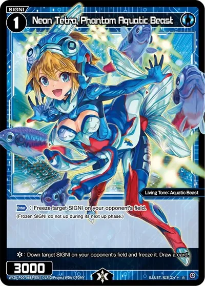 Neon Tetra, Phantom Aquatic Beast (Parallel Foil)