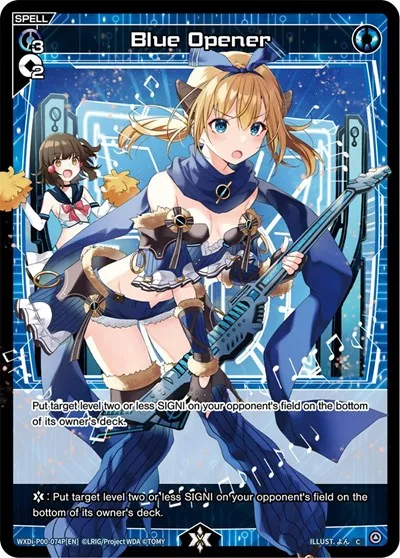 Blue Opener (Parallel Foil)