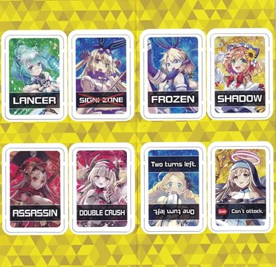 Interlude Diva Punch Card Token Sheet
