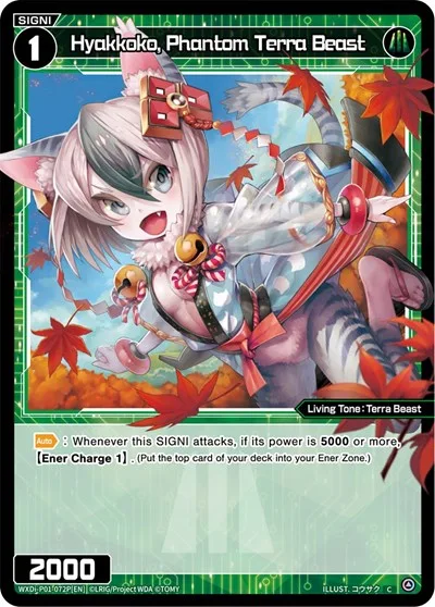 Hyakkoko, Phantom Terra Beast (Parallel Foil)
