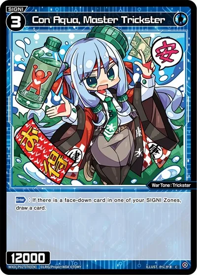 Con Aqua, Master Trickster