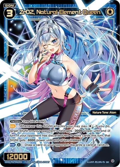 ZrO2, Natural Element Queen