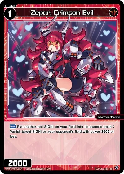Zepar, Crimson Evil