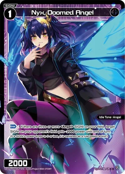 Nyx, Doomed Angel (Parallel Foil)