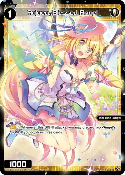 Aglaea, Blessed Angel (Parallel Foil)