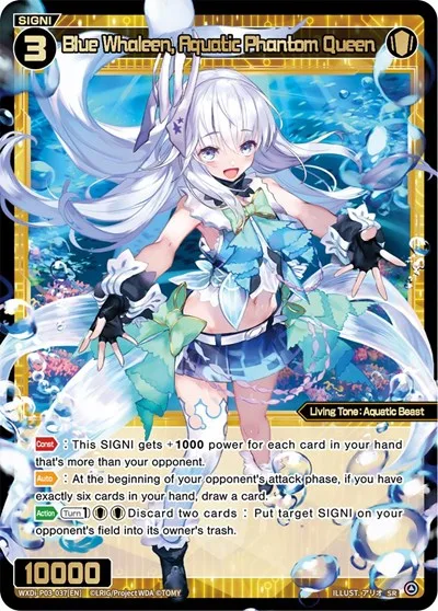 Blue Whaleen, Aquatic Phantom Queen