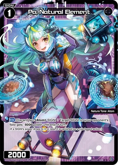 Pa, Natural Element (Parallel Foil)