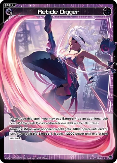 Reticle Digger (Parallel Foil)