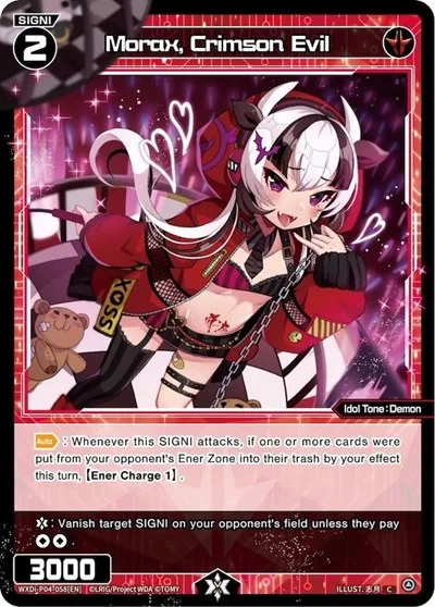 Morax, Crimson Evil