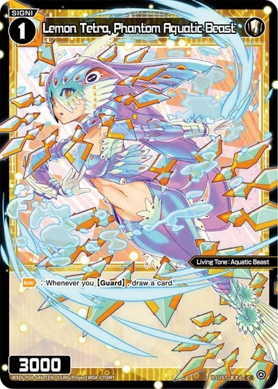 Lemon Tetra, Phantom Aquatic Beast (Parallel Foil)