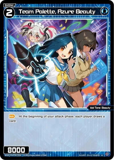 Team Palette, Azure Beauty