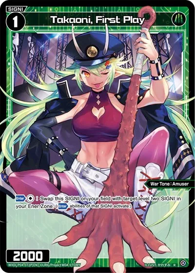Takaoni, First Play (Parallel Foil)