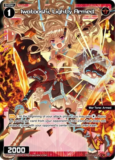 Iwatooshi, Lightly Armed (Parallel Foil)