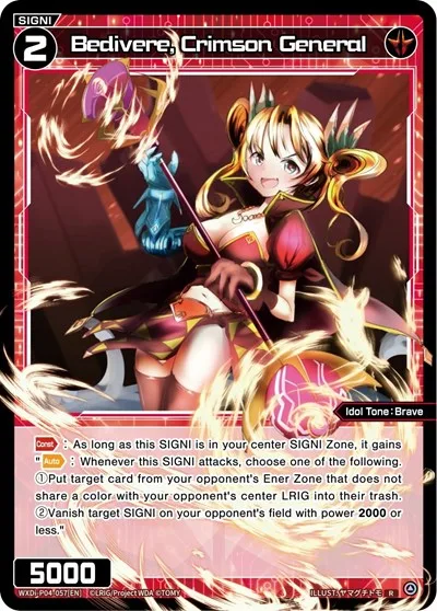 Bedivere, Crimson General