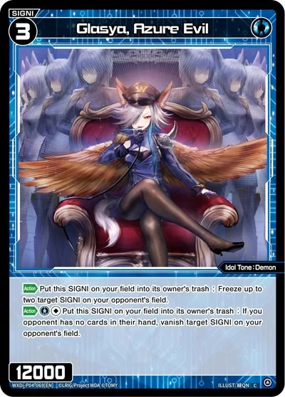 Glasya, Azure Evil